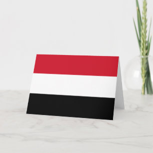 Flag of Yemen Card