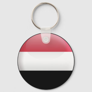 Flag of Yemen Key Ring