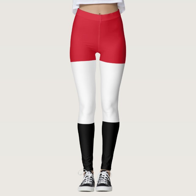 Flag of Yemen Leggings (Front)
