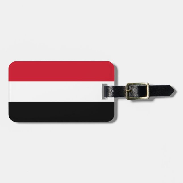 Flag of Yemen Luggage Tag (Front Horizontal)