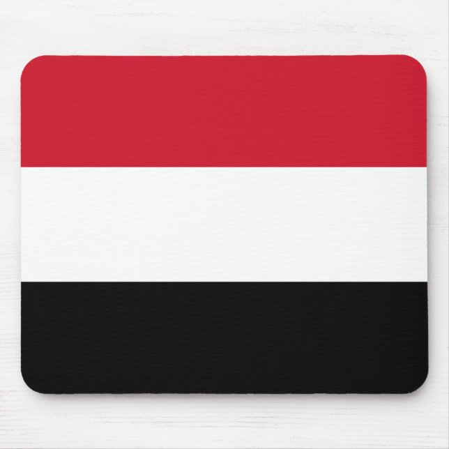 Flag of Yemen Mouse Mat (Front)