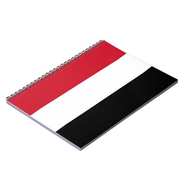 Flag of Yemen Notebook (Left Side)