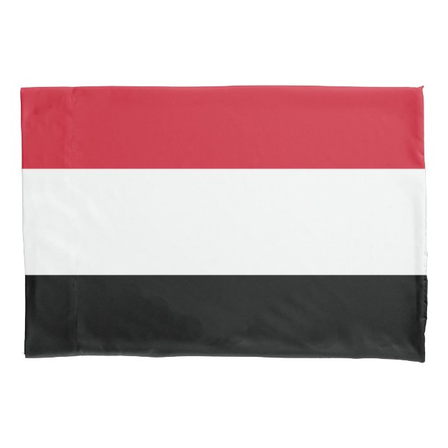 Flag of Yemen Pillowcase (Front)