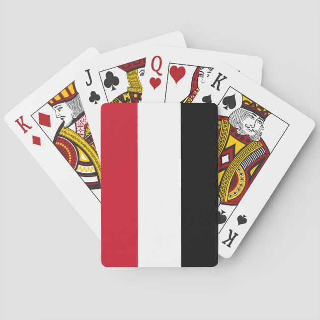 Flag of Yemen Playing Cards (Back)