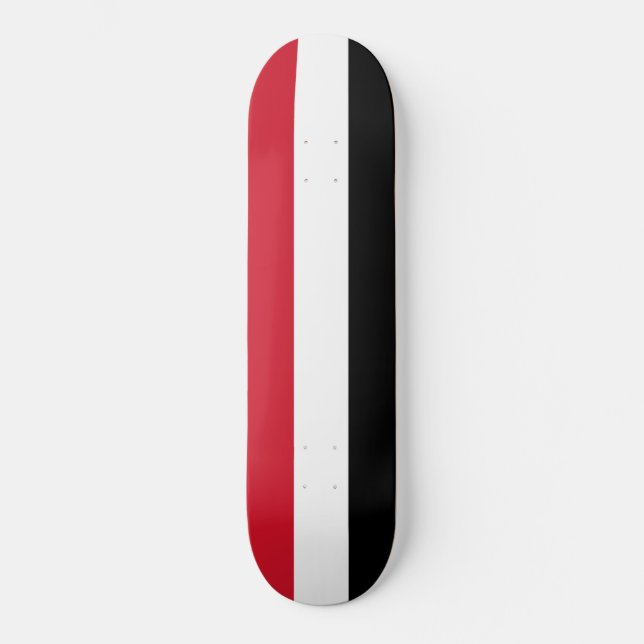 Flag of Yemen Skateboard (Front)