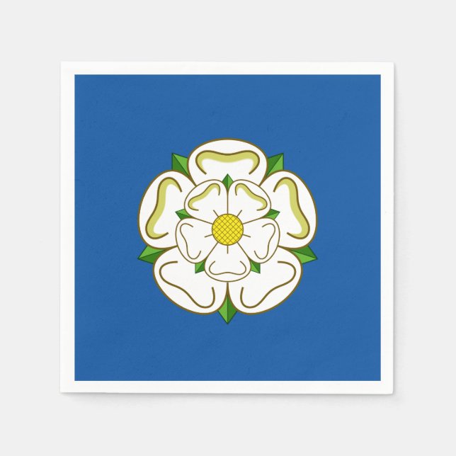 Flag of Yorkshire Athletic Headband Napkin (Front)