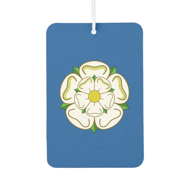 Flag of Yorkshire  Car Air Freshener (Front)