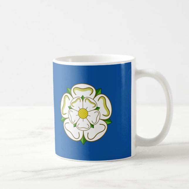 Flag of Yorkshire Coffee Mug (Right)