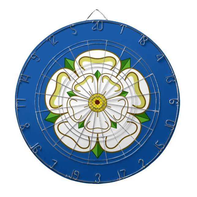 Flag of Yorkshire  Dartboard (Front)