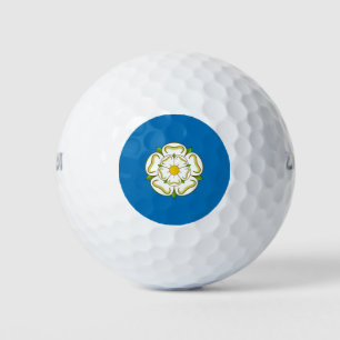 Flag of Yorkshire (English County) Golf Balls