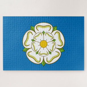Flag of Yorkshire (English County) Jigsaw Puzzle