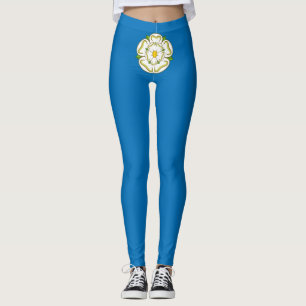 Flag of Yorkshire (English County) Leggings