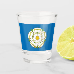 Flag of Yorkshire (English County) Shot Glass