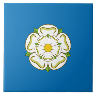 Flag of Yorkshire (English County) Tile