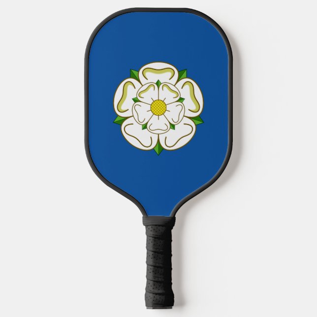 Flag of Yorkshire Headsweats Hat Pickleball Paddle (Front)