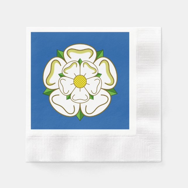 Flag of Yorkshire Napkins (Front)