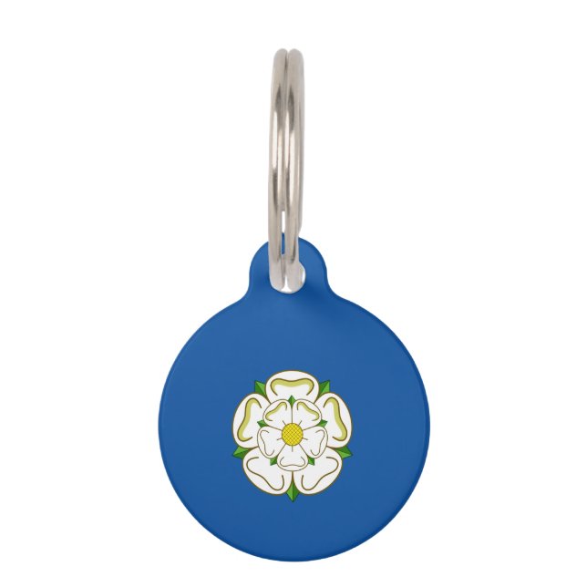 Flag of Yorkshire Pet Tag (Back)
