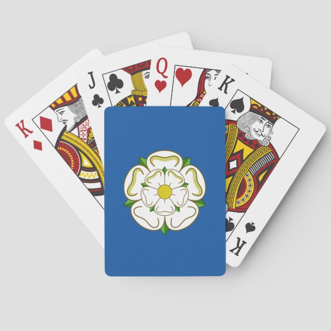 Flag of Yorkshire Playing Cards (Back)