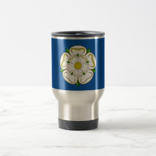 Flag of Yorkshire Travel Mug