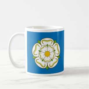 Flag of Yorkshire (UK) Coffee Mug