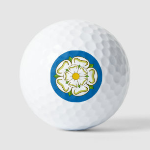 Flag of Yorkshire (UK) Golf Balls