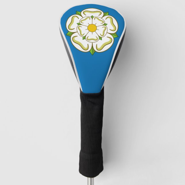 Flag of Yorkshire (UK) Golf Head Cover (Front)