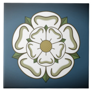 Flag of Yorkshire (UK) Tile