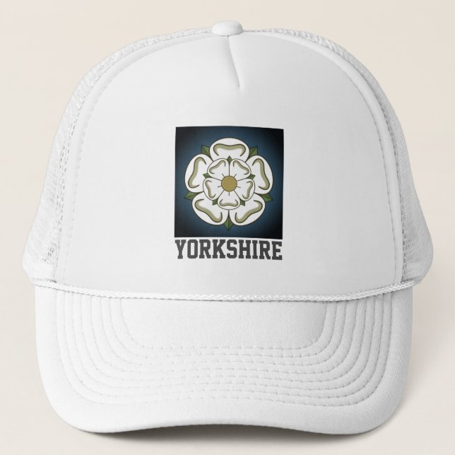 Flag of Yorkshire (UK) Trucker Hat (Front)