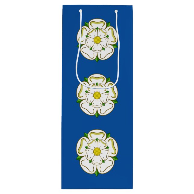 Flag of Yorkshire Wine Gift Bag (Front)