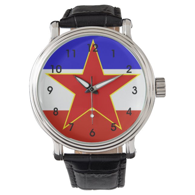 Flag of Yugoslavia Watch (Front)