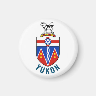Flag of Yukon Territory - Canada Magnet