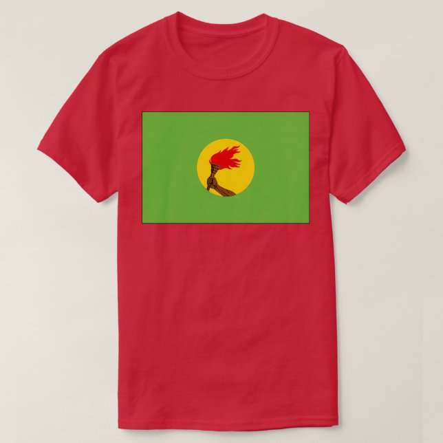 Flag of Zaire 1971 1997 T-Shirt (Design Front)