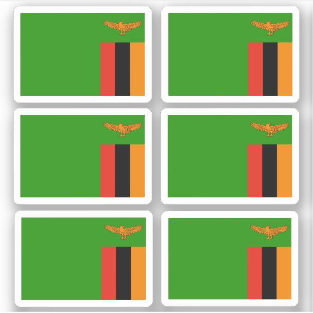 Flag of Zambia - a collection (Front)