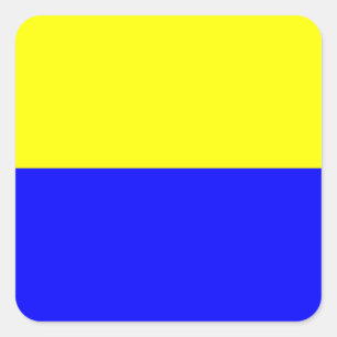 Flag of Zandvoort Square Sticker