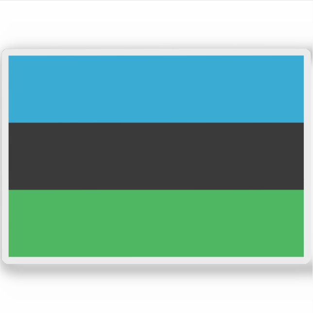 Flag of Zanzibar (January-April 1964), Africa (Front)