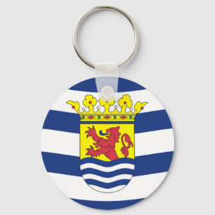 Flag of Zeeland Key Ring
