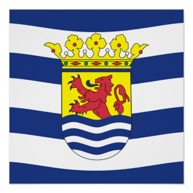 Flag of Zeeland Poster (Front)