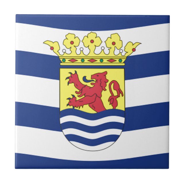 Flag of Zeeland Tile (Front)