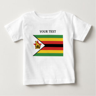 Flag of Zimbabwe Baby T-Shirt
