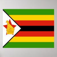 Flag of  Zimbabwe