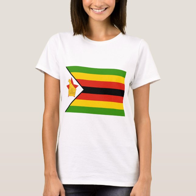 Flag of  Zimbabwe T-Shirt (Front)