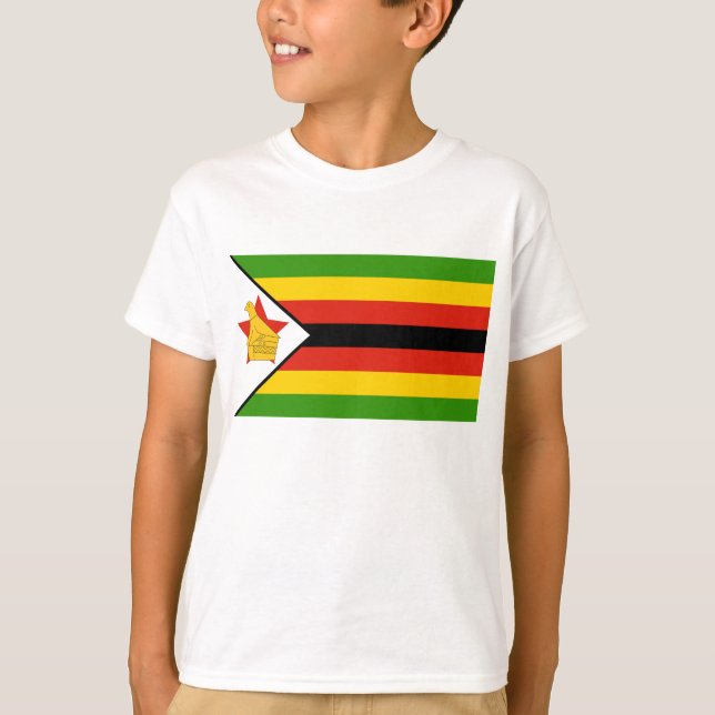 Flag of Zimbabwe T-Shirt (Front)