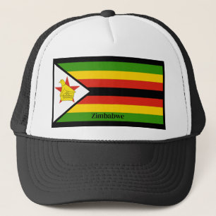 Flag of Zimbabwe Trucker Hat