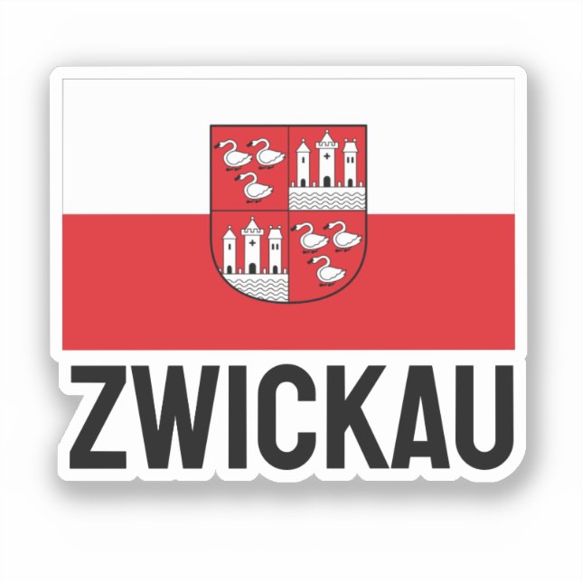 Flag of Zwickau, Germany (Front)
