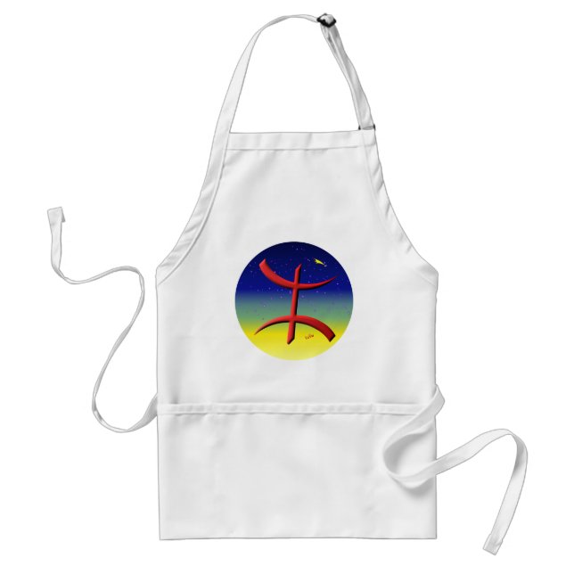 Flag office kabyle standard apron (Front)