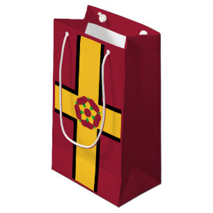 Flag on Northamptonshire Small Gift Bag
