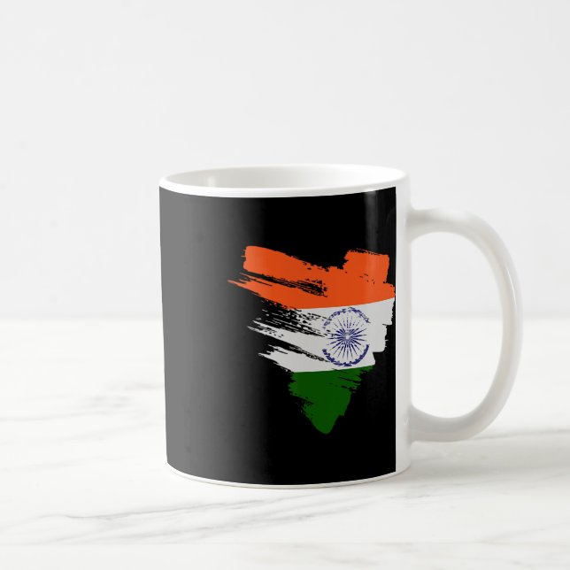 Flag Patriotic August 15  Coffee Mug (Right)