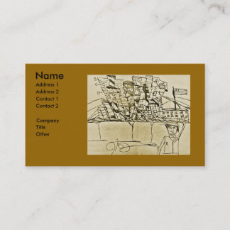 FLAG PLACER BUSINESS CARD