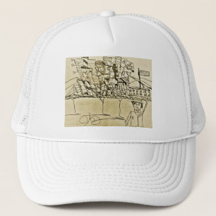 FLAG PLACER TRUCKER HAT