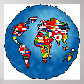 Flag Planet Poster